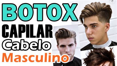 botox em cabelo masculino